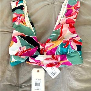 Billabong bikini. Size medium top new w/tags. Bottom sz small.